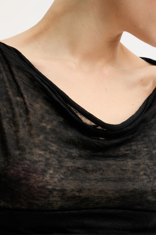 Льняное платье Pinko 104872.A2GF чёрный