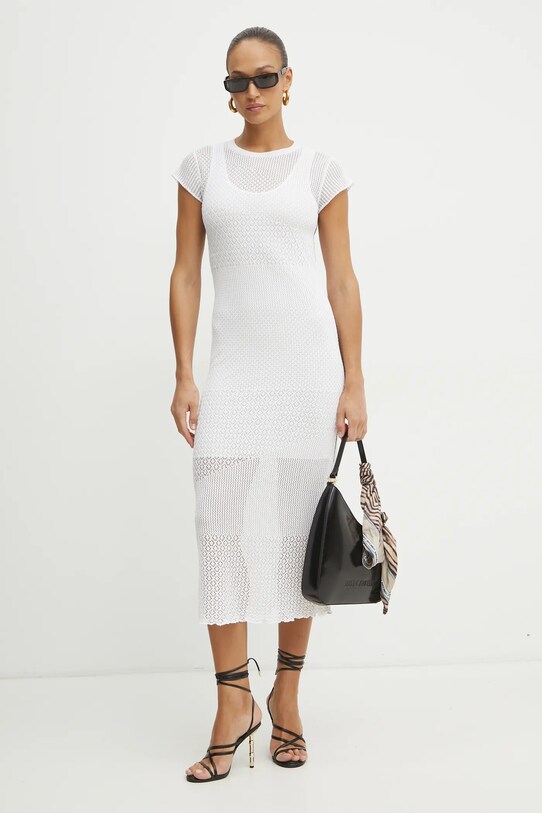 Платье Pinko 104643.A2EB белый SS25