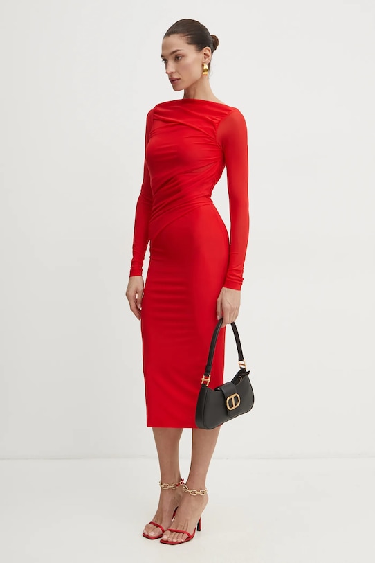 Šaty Pinko 104838.A2H1 červená SS25