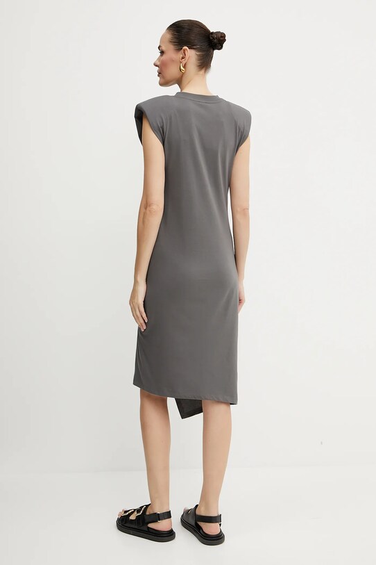 Abbigliamento Pinko vestito in cotone 104614.A2HE grigio