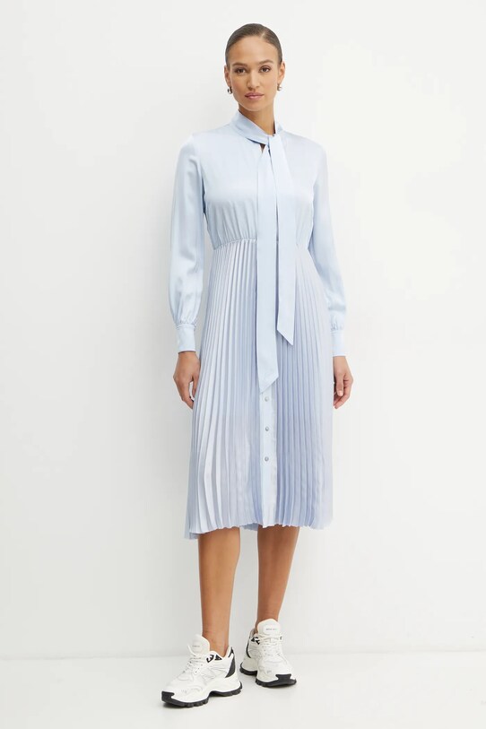 Karl Lagerfeld sukienka A1W13020 niebieski SS25