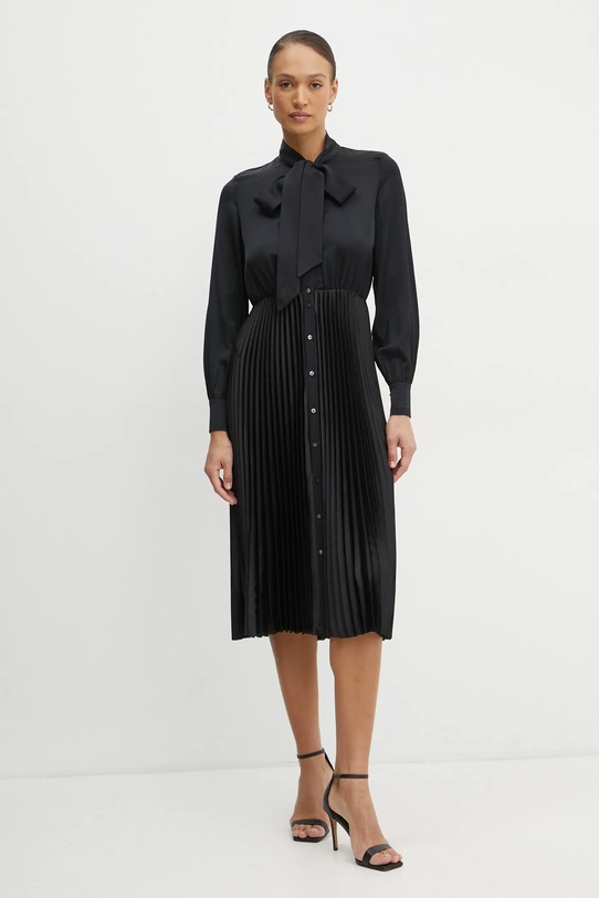 Karl Lagerfeld sukienka midi czarny A1W13020