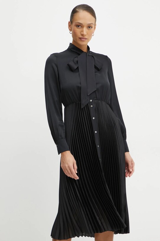 Рокля Karl Lagerfeld A1W13020 черен SS25