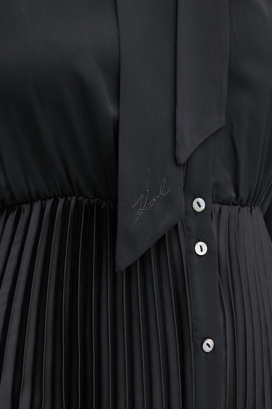 Karl Lagerfeld sukienka A1W13020 czarny