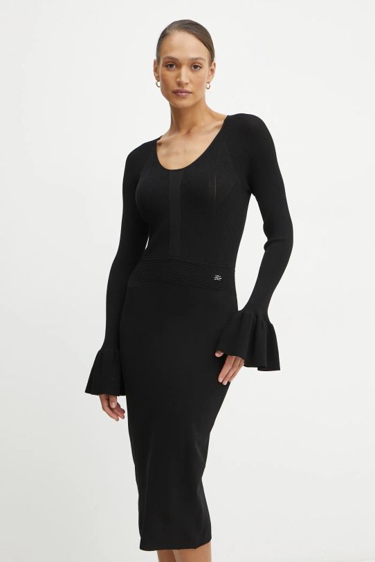 Karl Lagerfeld rochie maxi negru A1W13025