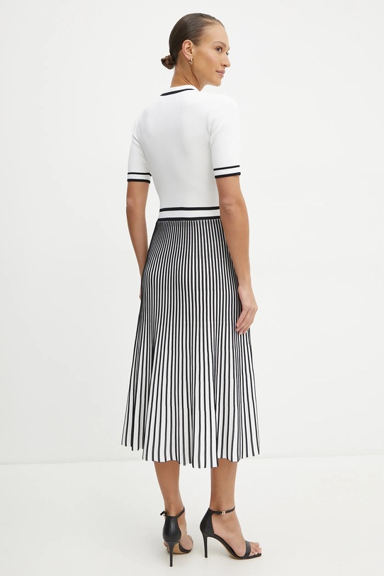 Odzież Karl Lagerfeld sukienka A1W13026 biały