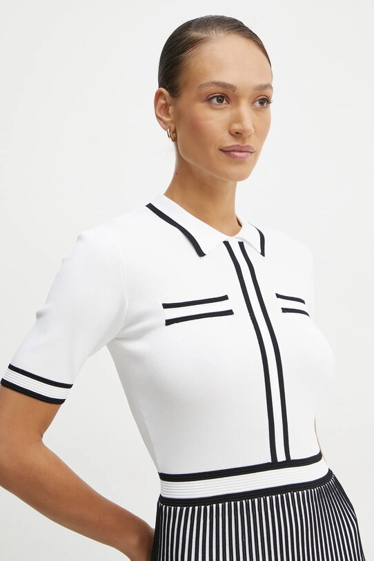 Karl Lagerfeld sukienka biały A1W13026