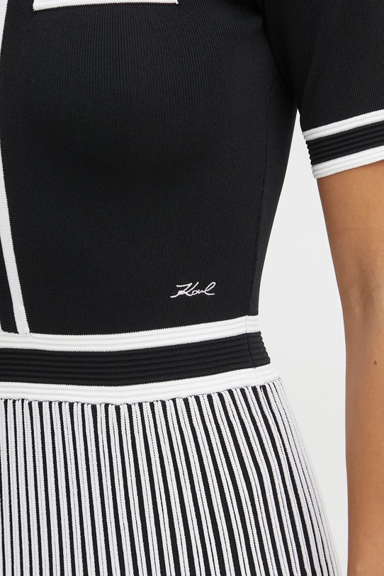 Karl Lagerfeld vestito A1W13026 nero