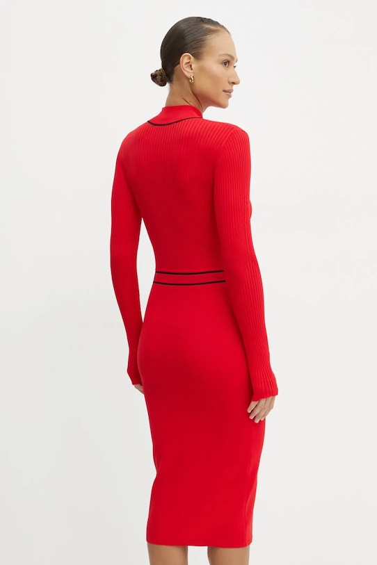 Ρούχα Φόρεμα Karl Lagerfeld A1W13027 κόκκινο