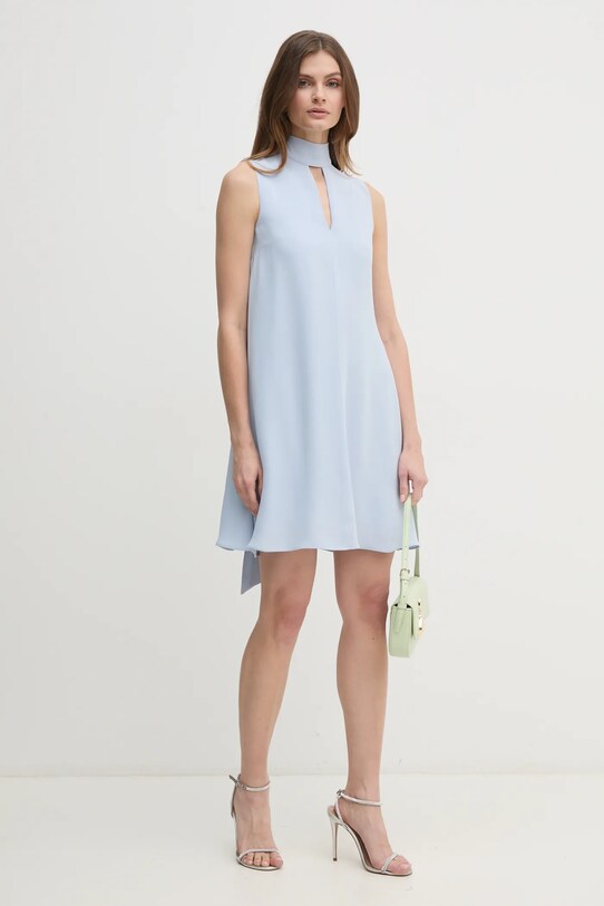 Сукня Karl Lagerfeld A1W13040 блакитний SS25