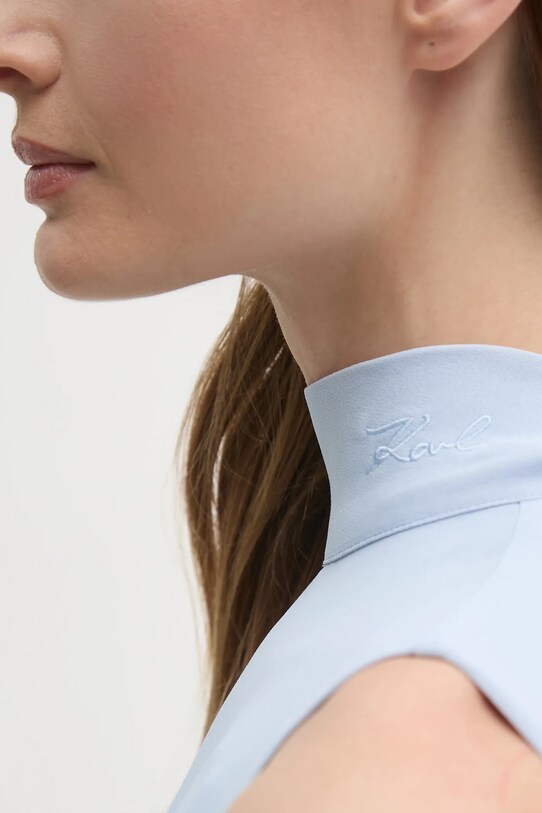 Сукня Karl Lagerfeld A1W13040 блакитний
