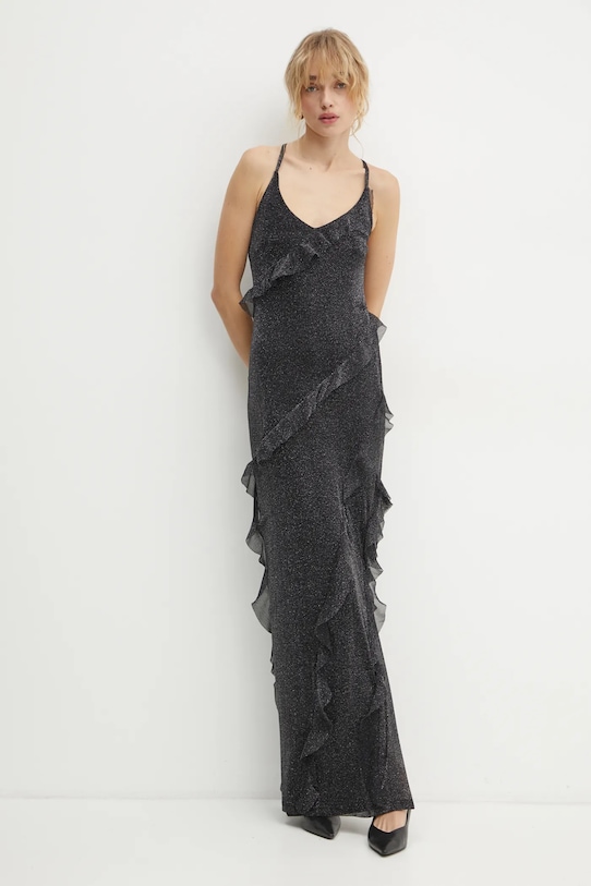 Karl Lagerfeld sukienka szpic czarny A1W13043