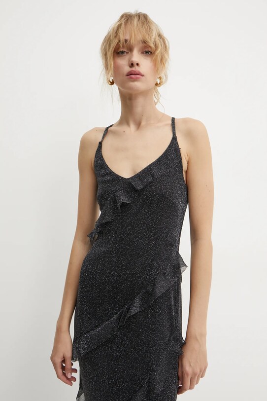 Karl Lagerfeld sukienka czarny A1W13043