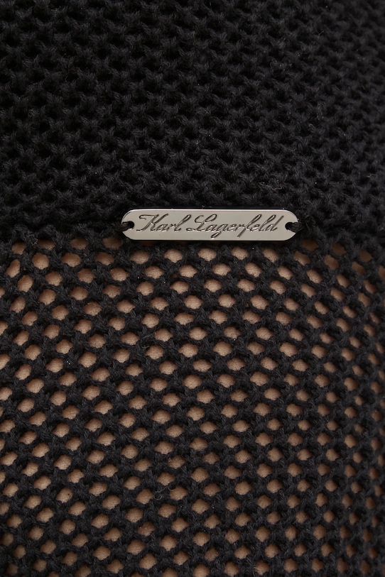 Šaty Karl Lagerfeld čierna A1W46032