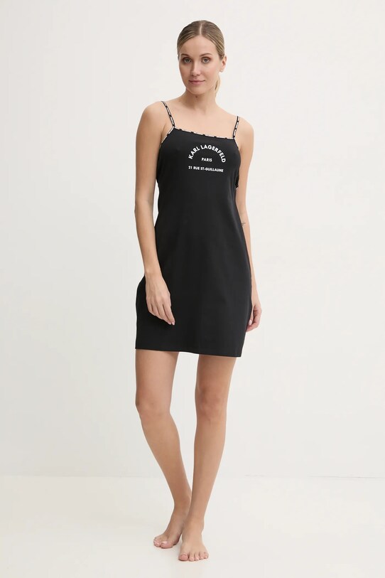 Сукня Karl Lagerfeld A1W46081 чорний SS25
