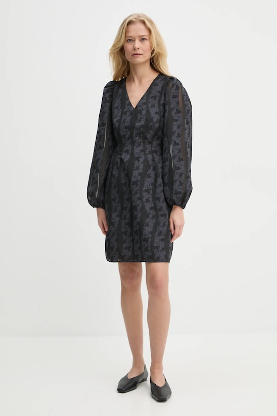 Сукня Samsoe Samsoe SAANAI F24400156 темно-синій SS25