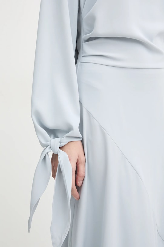 Samsoe Samsoe rochie SAALBA F24400148 albastru