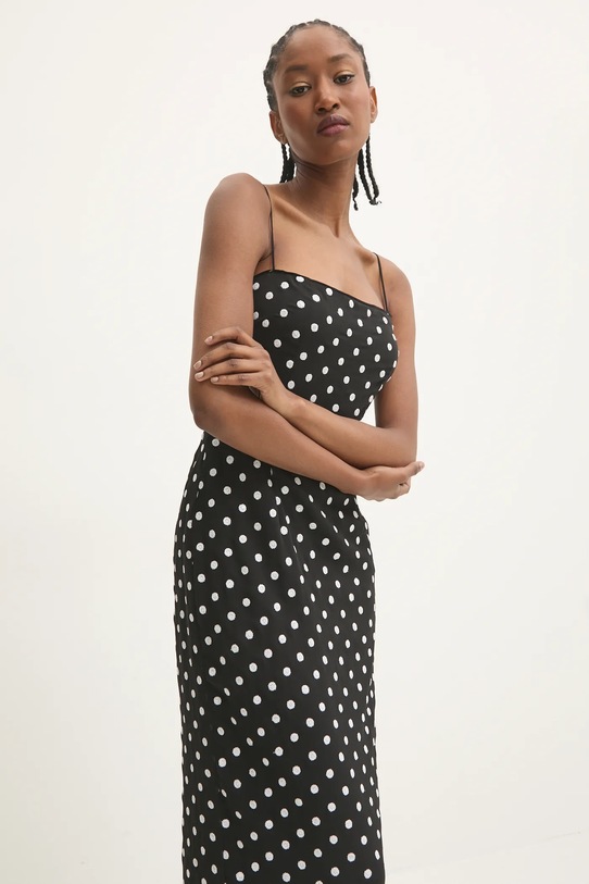 Сукня Rotate чорний 113255000