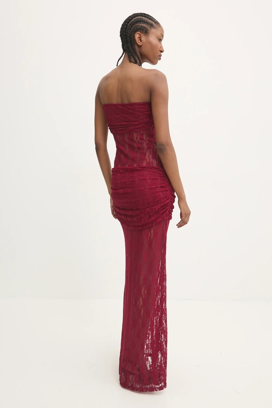 Šaty Rotate 1132702197 burgundské SS25