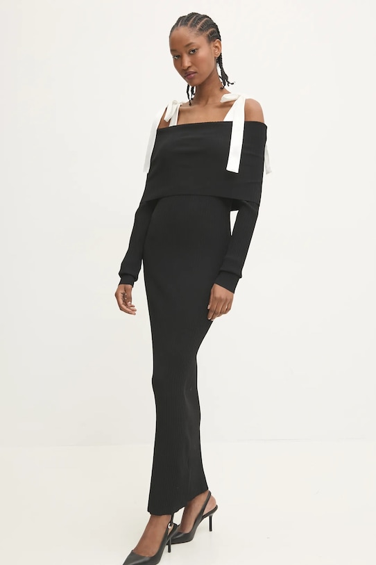 Сукня Rotate 0 довгий чорний 113718100