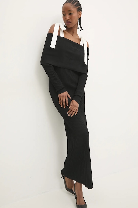 Сукня Rotate 0 чорний 113718100