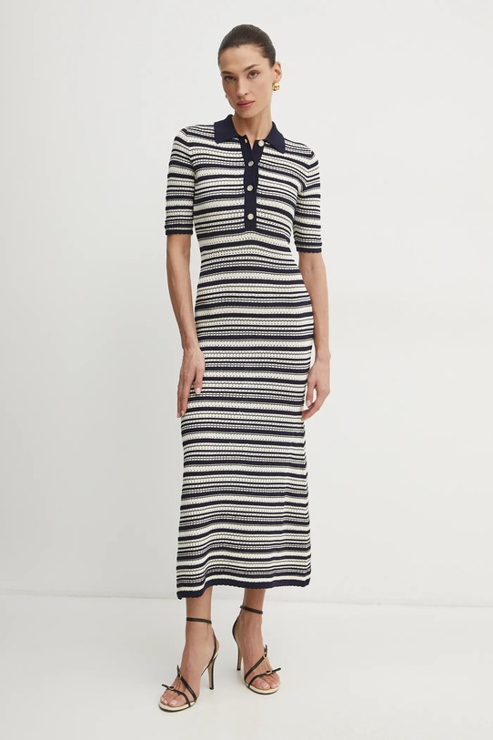 Платье Twinset casual тёмно-синий 251TP3190