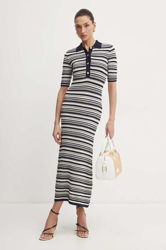 Šaty Twinset 251TP3190 tmavomodrá SS25