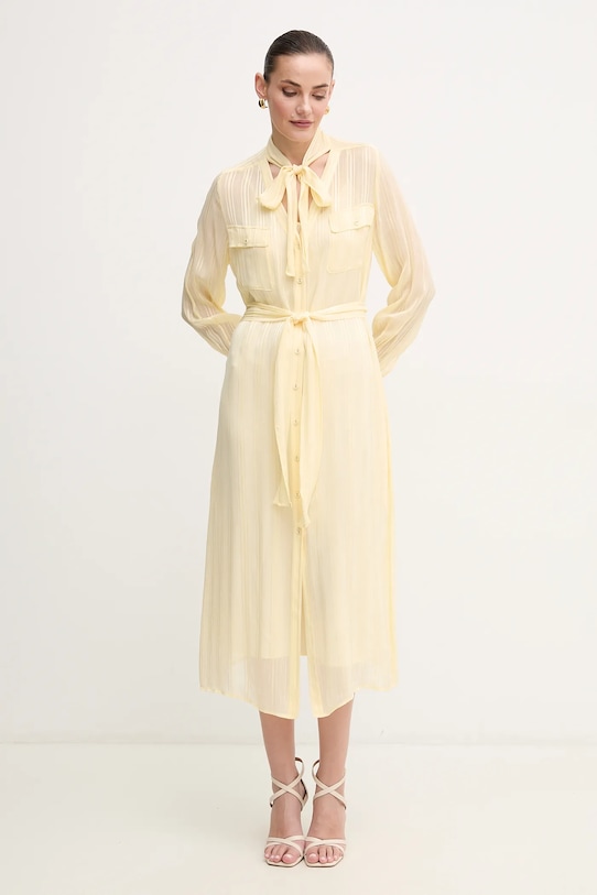 Twinset rochie 251TP2260 galben SS25