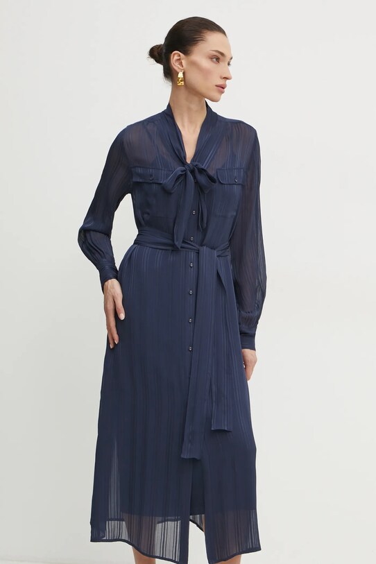 Šaty Twinset 251TP2260 tmavomodrá SS25