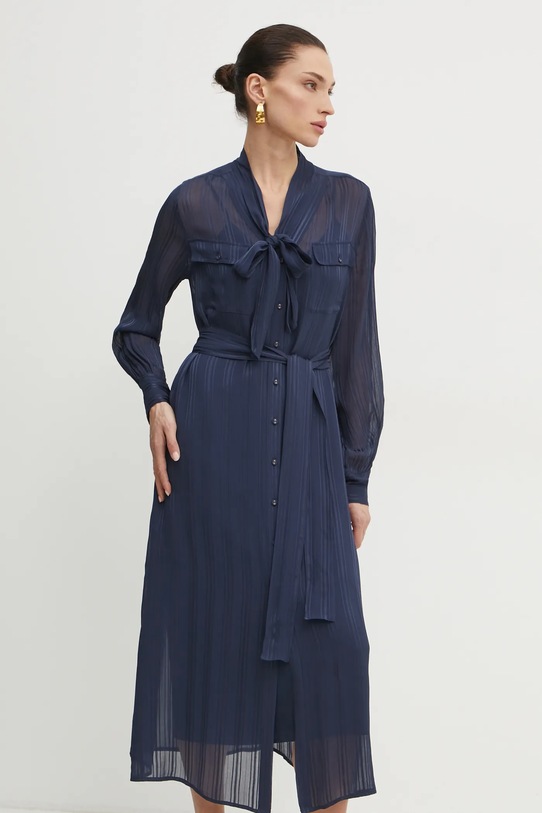 Šaty Twinset 251TP2260 námořnická modř SS25