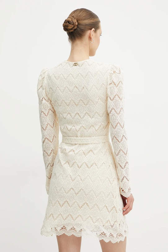 Oblečení Bavlněné šaty Twinset 251TP2402 béžová