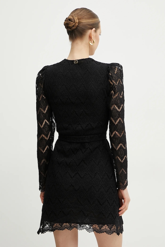 Одяг Бавовняна сукня Twinset 251TP2402 чорний