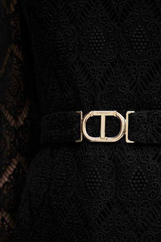 Бавовняна сукня Twinset 251TP2402 чорний