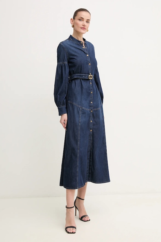 Платье Twinset 251TP2020 тёмно-синий SS25