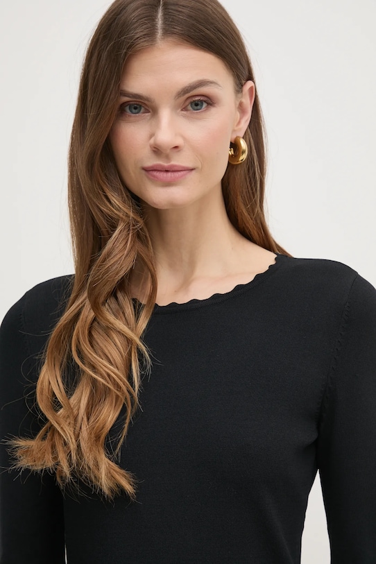 Twinset sukienka czarny 251TP3053