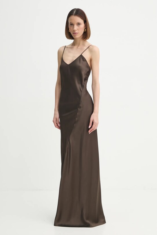 Herskind rochie Renate maxi verde 5451187