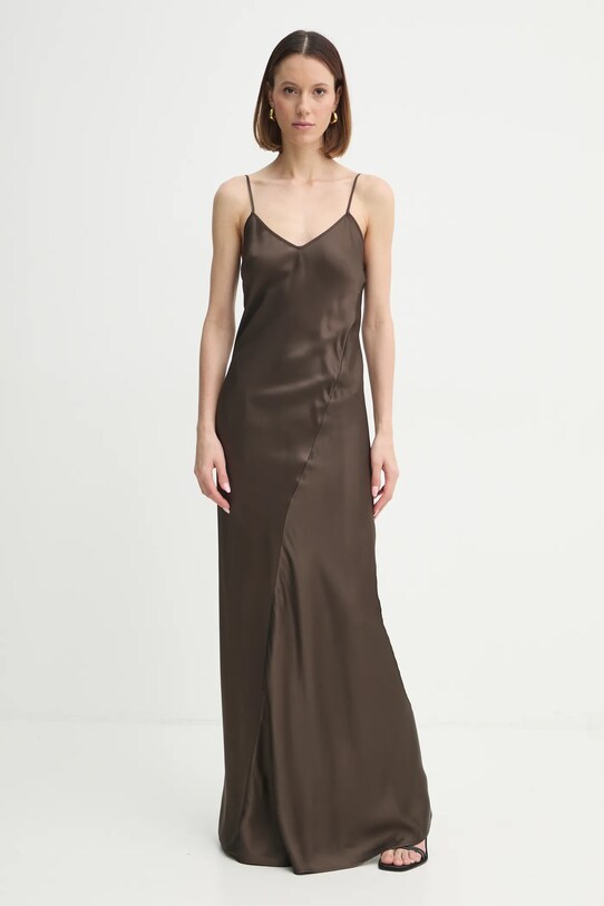 Herskind rochie Renate 5451187 verde SS25