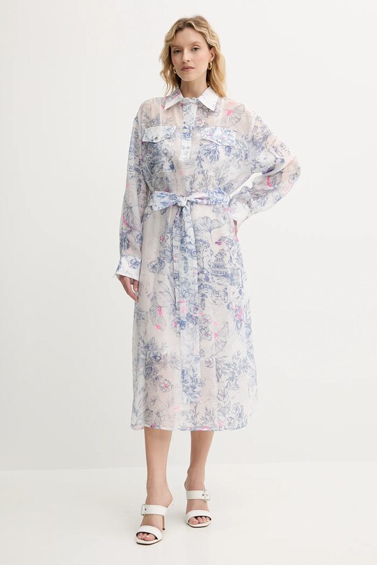 Twinset vestito 251AQ2092 bianco SS25