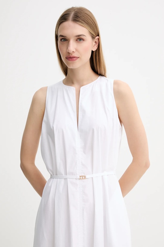 Odzież Twinset sukienka 251TT2221 biały