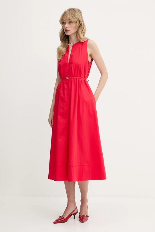 Twinset sukienka 251TT2221 czerwony SS25