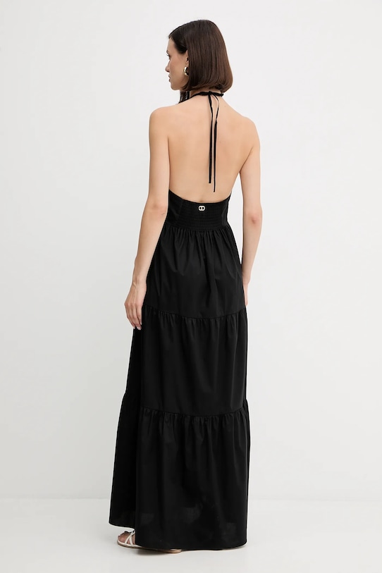 Odzież Twinset sukienka 251TT2027 czarny