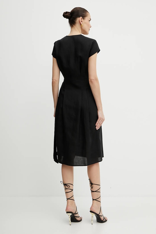 Îmbrăcăminte Twinset rochie din amestec de in 251TT2072 negru