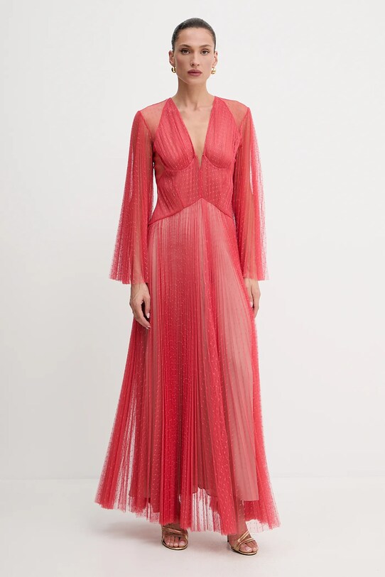 Twinset rochie maxi rosu 251TS2141