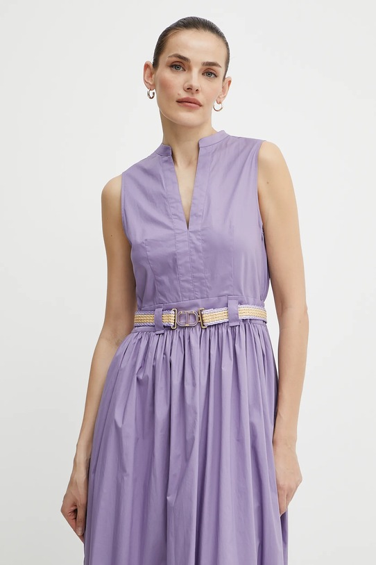 Twinset sukienka fioletowy 251TT2101