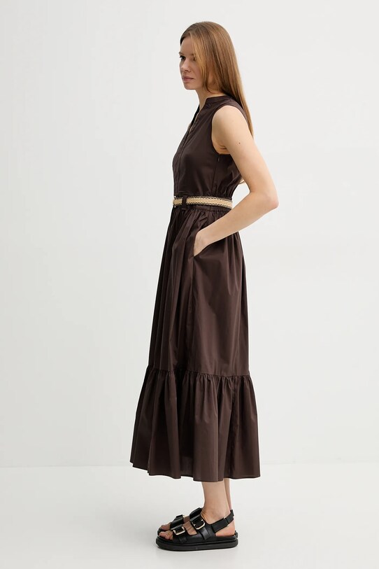 Φόρεμα Twinset 251TT2101 καφέ SS25