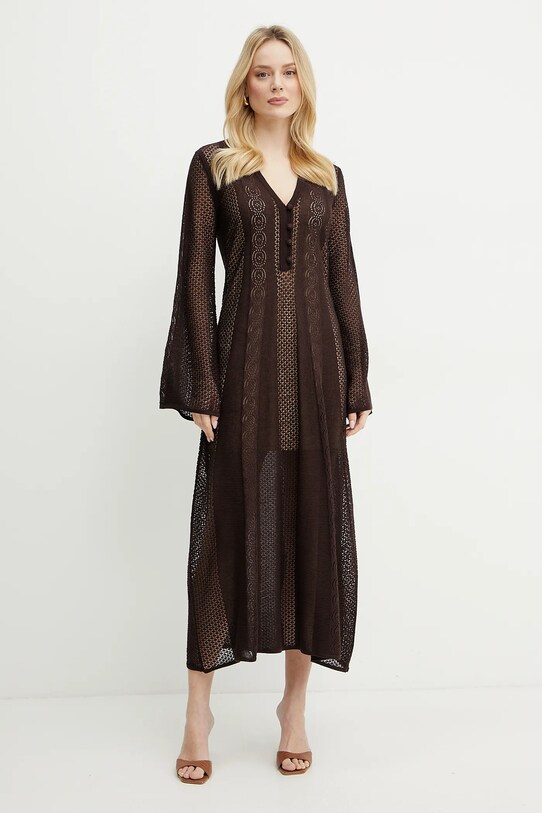 Сукня Twinset коричневий 251TT3050