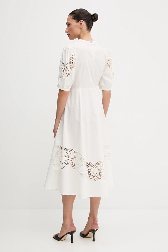 Oblečení Bavlněné šaty Twinset 251TT2330 béžová