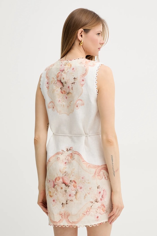 Oblečení Lněné šaty Twinset 251TT2441 béžová