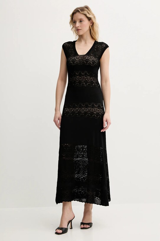Twinset sukienka 251TT3210 czarny SS25