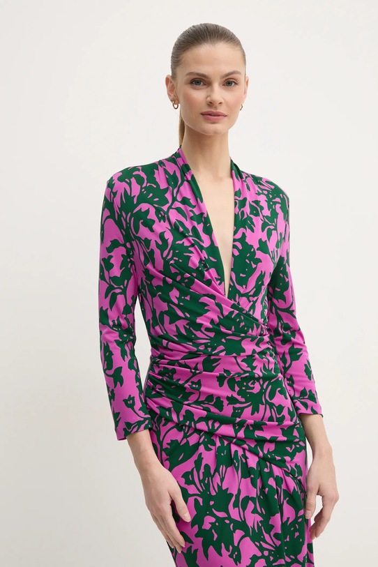 DIANE VON FURSTENBERG rochie roz DVFDW4S009